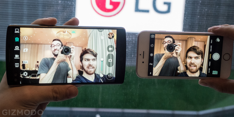 Illustration for article titled LG's V10 Smartphone Is One Big Handful of Weird, But I Kind Of Love It